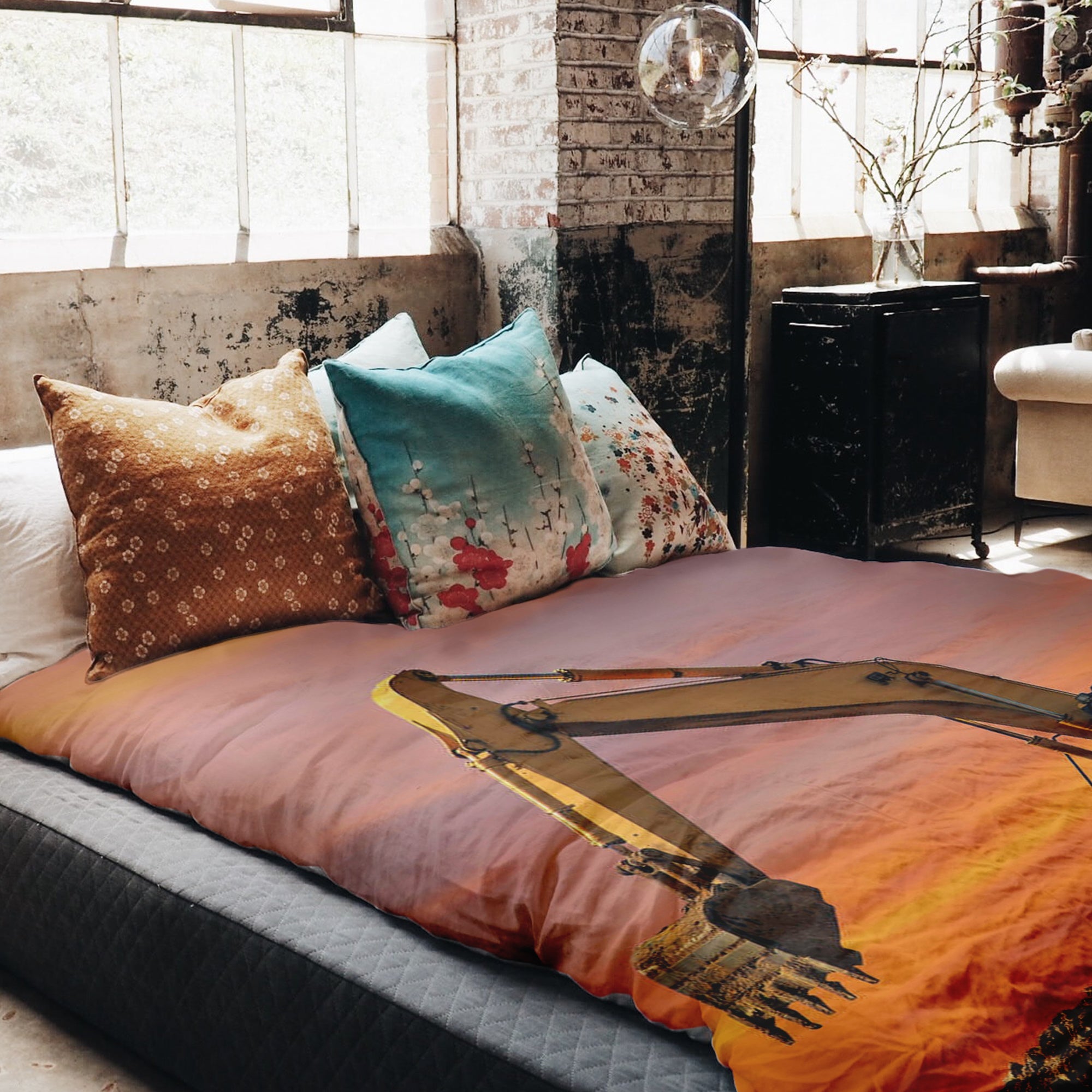 Coperta terapeutica originale - Rivestimento in cotone Trattore all'alba