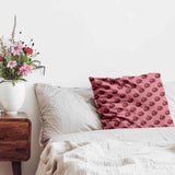 Cuscino salute rosa con fragole