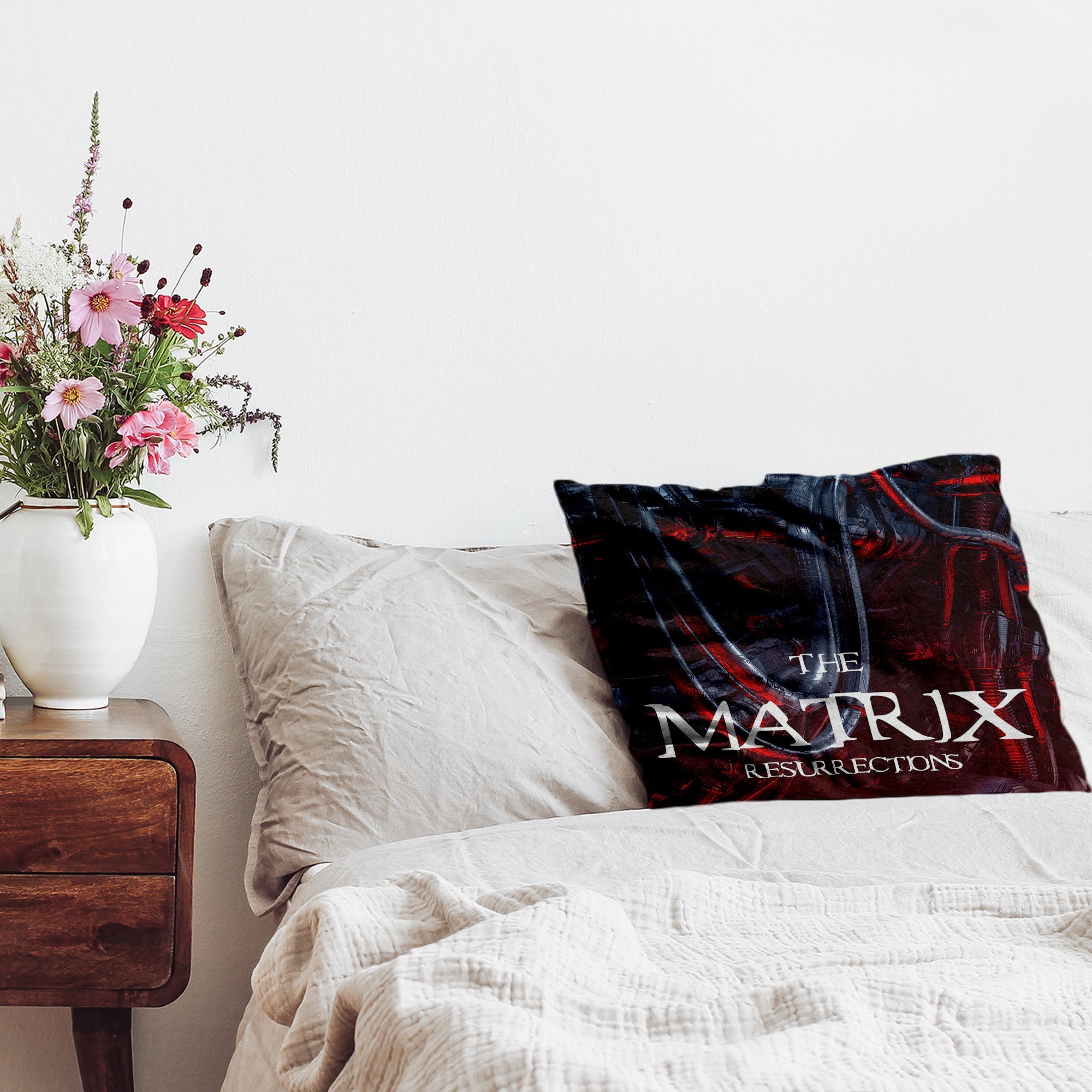 Cuscino salute rosso The Matrix