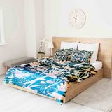 Set di biancheria da letto con coperta terapeutica Prato autunnale