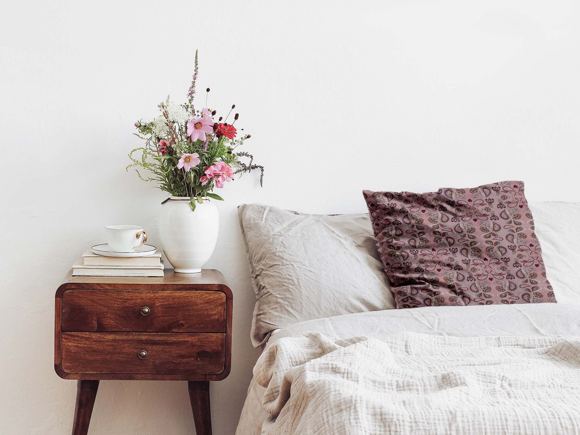 Cuscino salute Mandala rosa