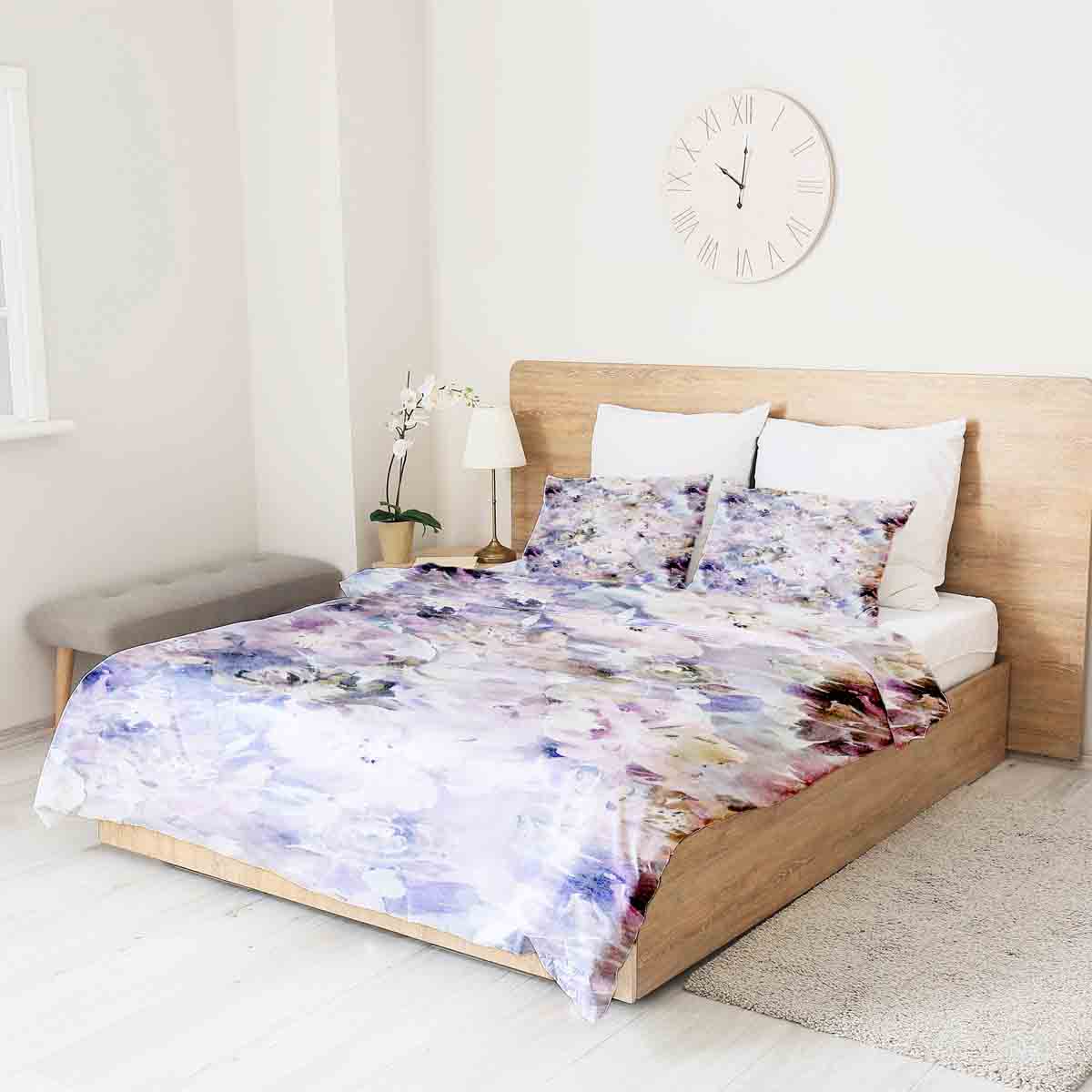 Set di biancheria da letto con coperta terapeutica Mare di fiori