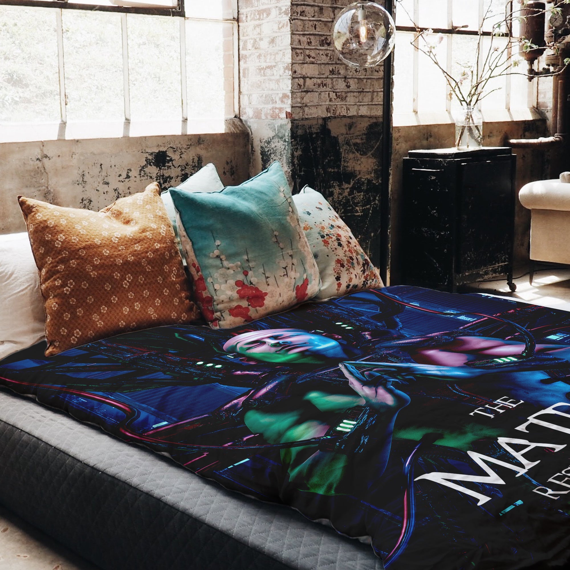 Set di biancheria da letto con coperta terapeutica Matrix Resurrections