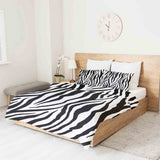 Coperta terapeutica originale - Rivestimento in cotone stampa zebra