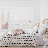 Set copripiumino coperte terapeutiche atmosfera natalizia