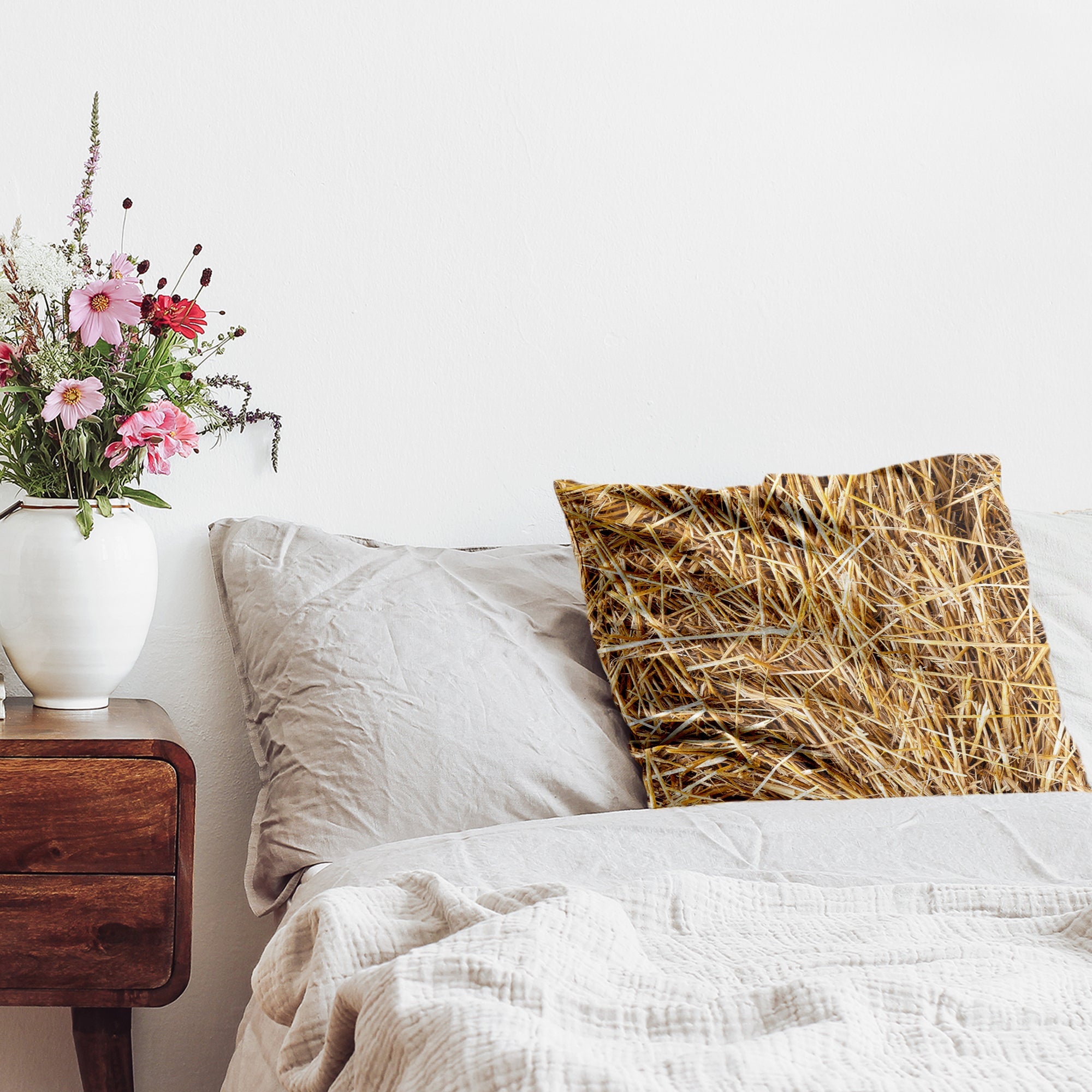 Cuscino sanitario con fieno