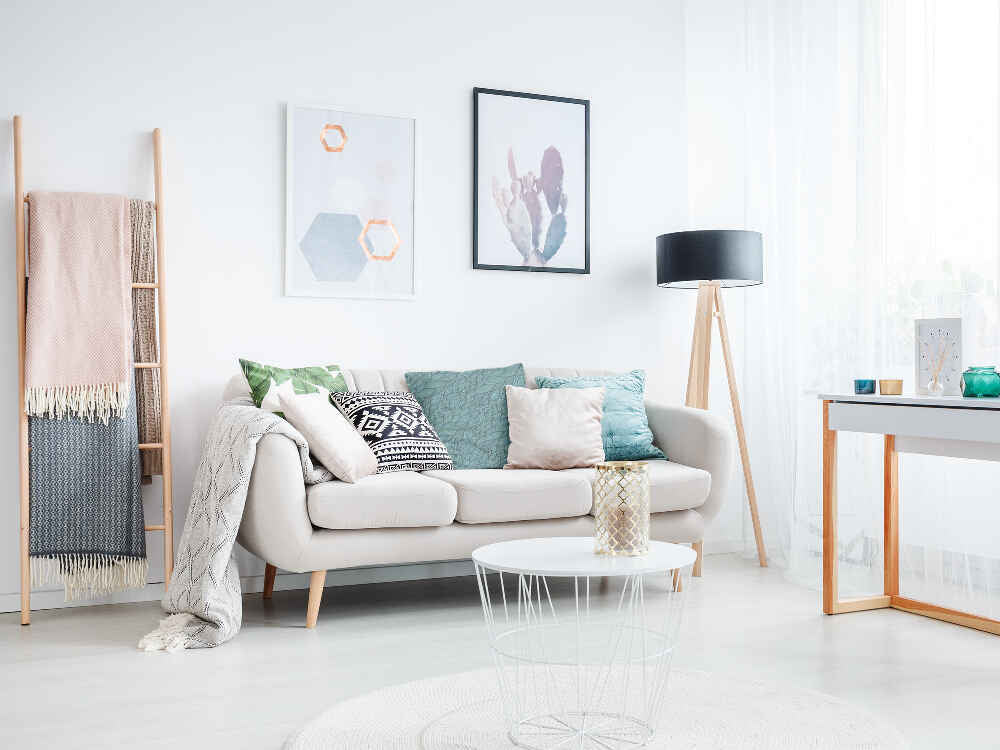 Cuscino sanitario intrecciato verde