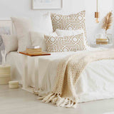 Cuscino sanitario beige con forme