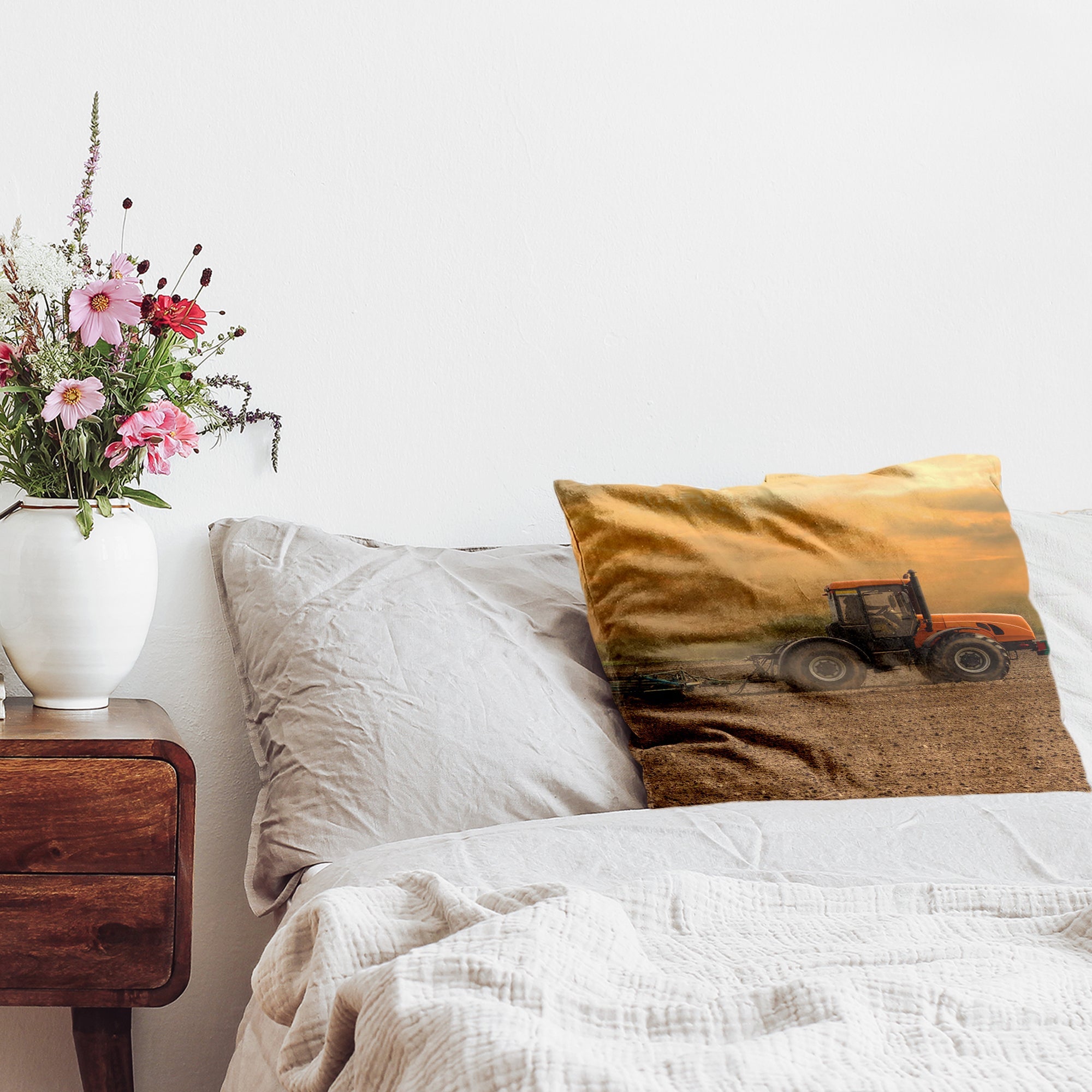 Cuscino salute trattore con rimorchio