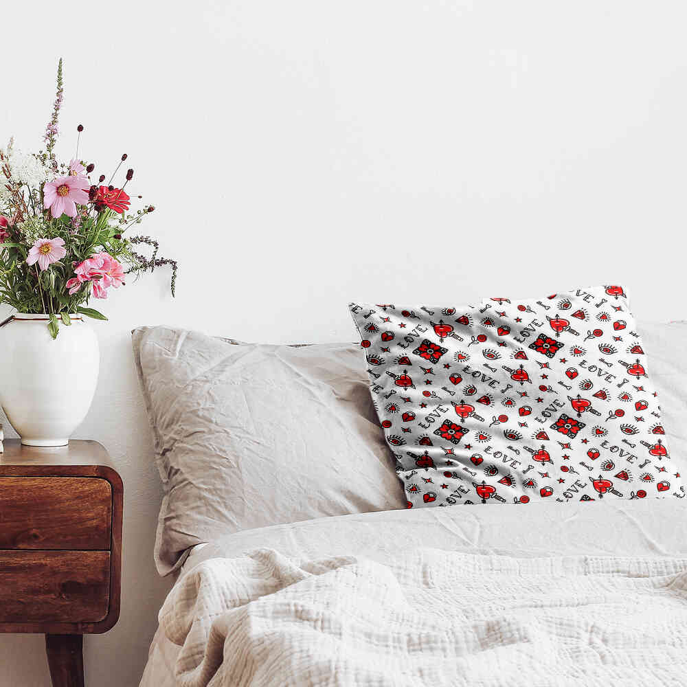 Cuscino salute amore misto