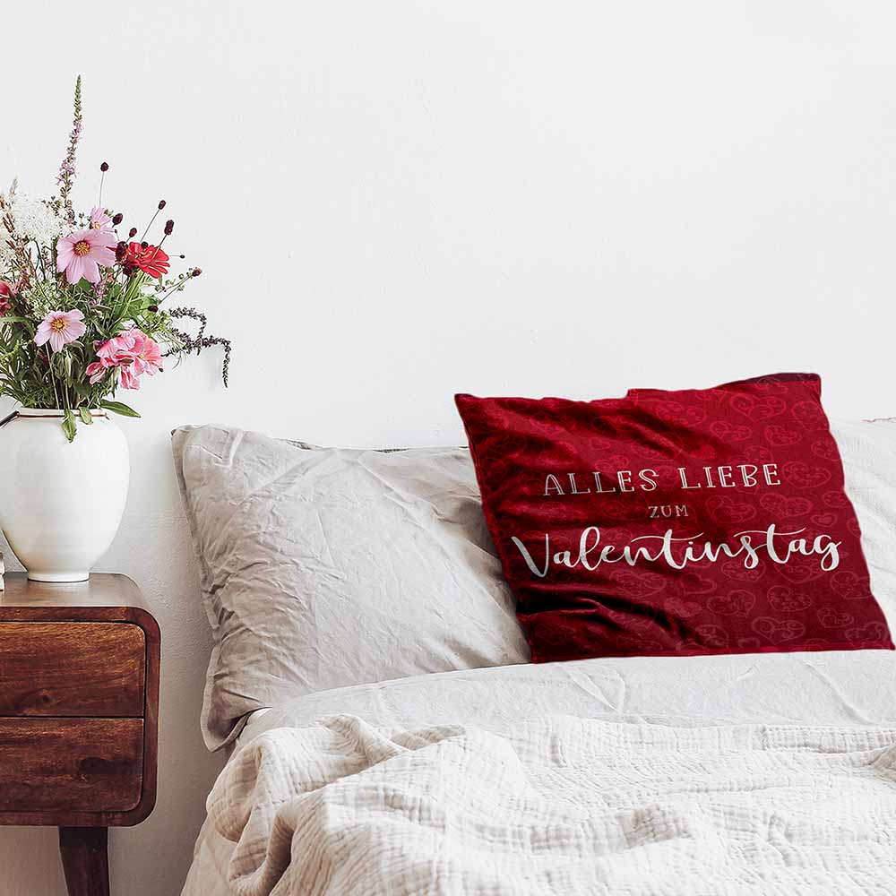 Cuscino salute Tutto l'amore per San Valentino