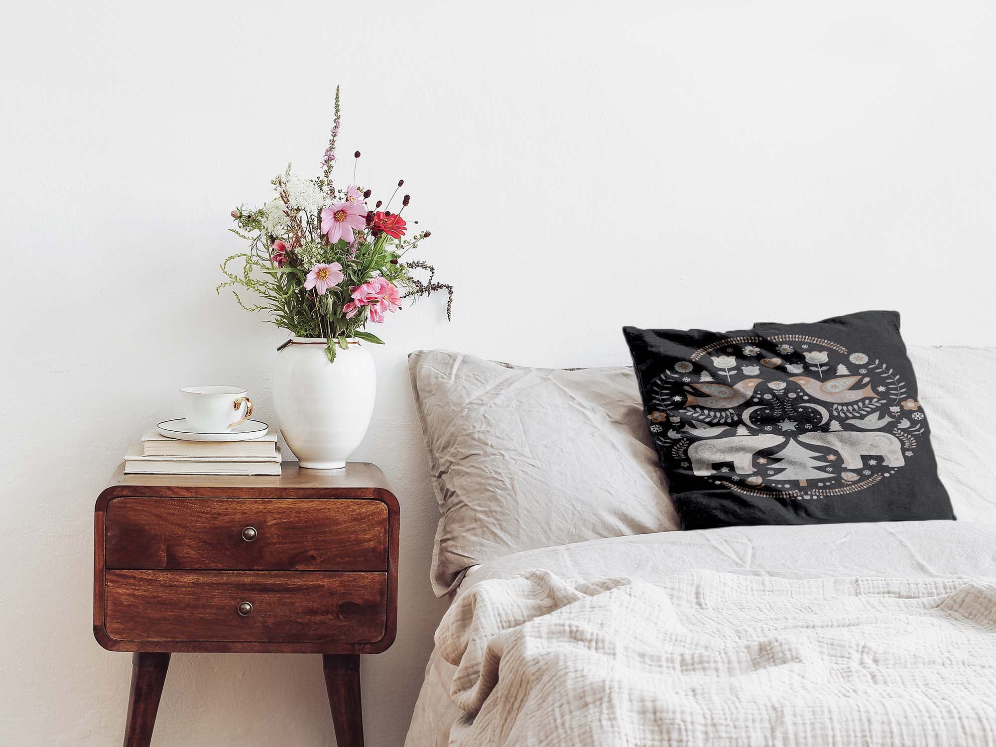 Cuscino salute Natale a Mosca