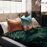 Coperta terapeutica originale - Rivestimento in cotone con rami di abete verdi