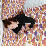 Set di biancheria da letto con coperte terapeutiche macchie colorate