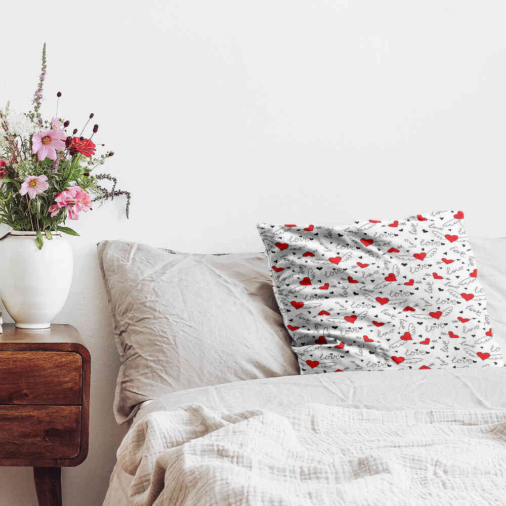 Cuscino salute L'amore dà le ali