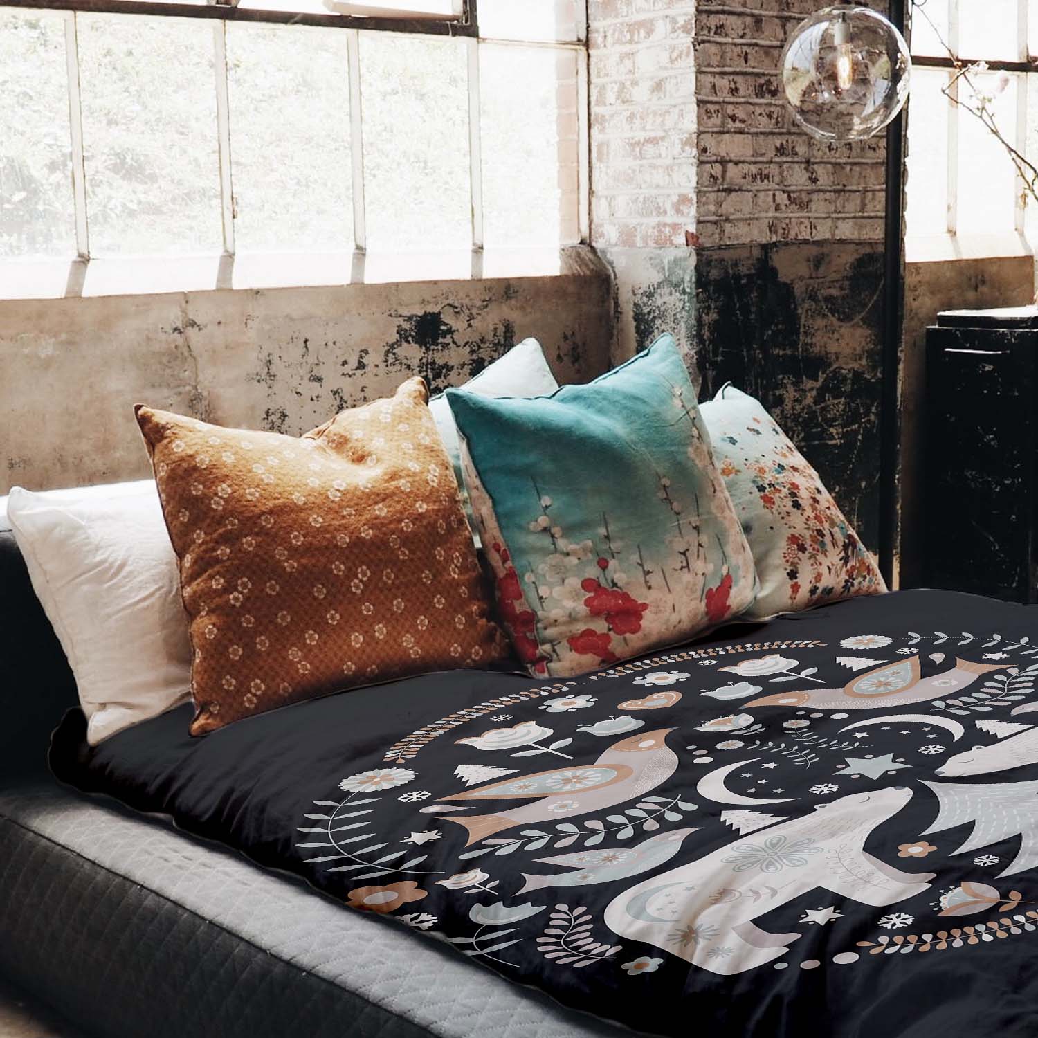 Set di biancheria da letto con coperta terapeutica Natale a Mosca