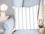 Cuscino sanitario righe grigio chiaro