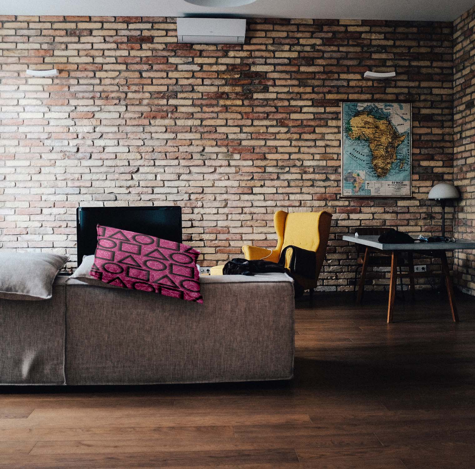 Cuscino salute Pink Squid