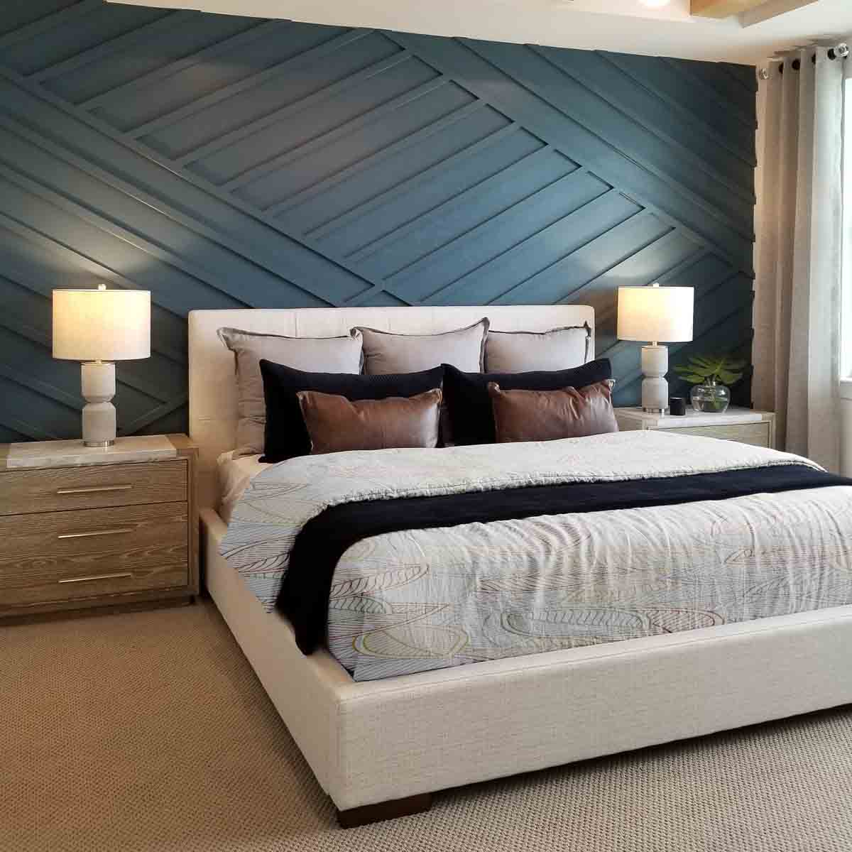 Set di biancheria da letto con coperte terapeutiche e foglie di palma colorate