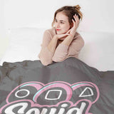 Coperta terapeutica originale - Rivestimento in cotone nero Squid