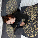 Coperta terapeutica originale - Rivestimento in cotone Mandala mistico