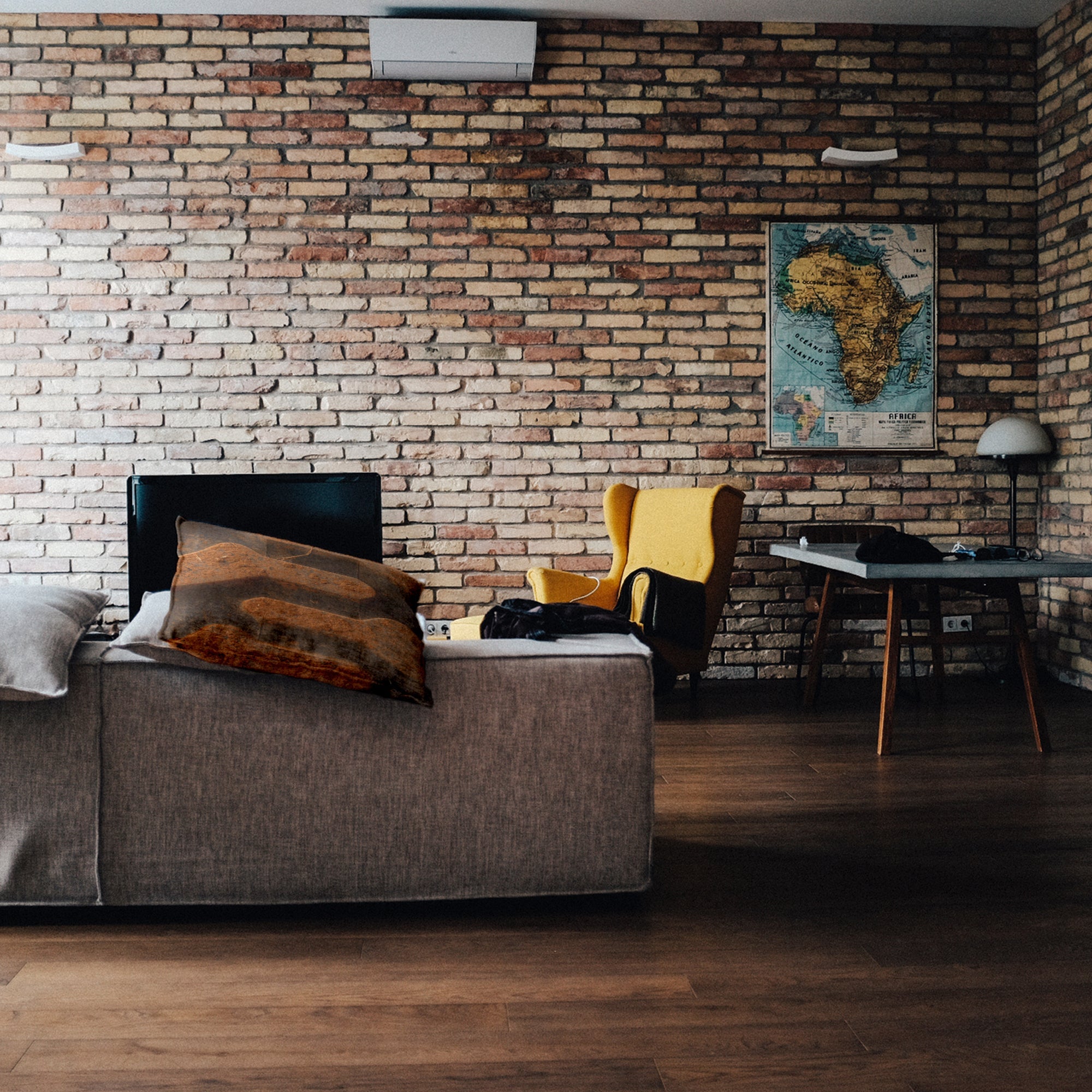 Cuscino salute Terra marrone