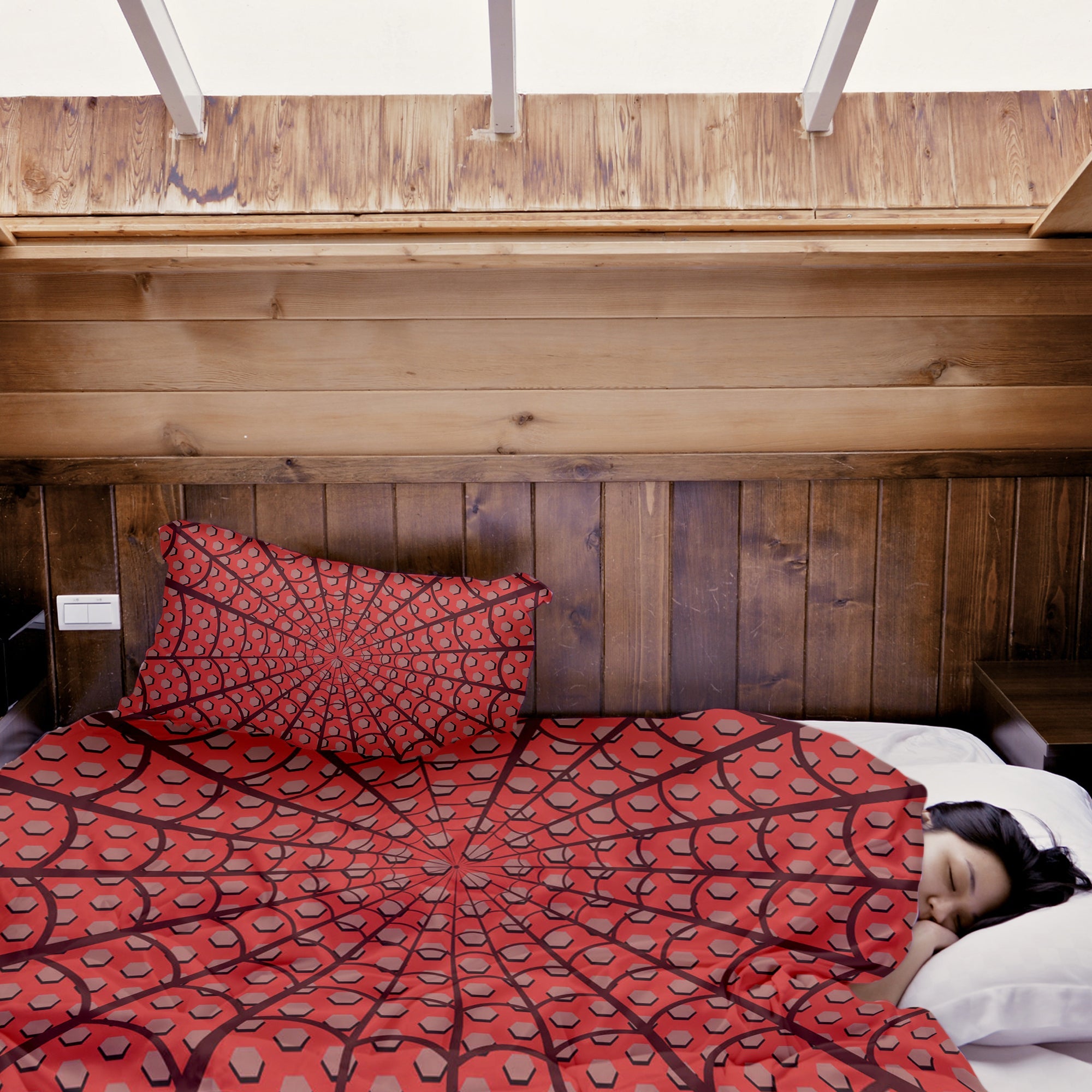 Set di biancheria da letto con coperta terapeutica Spiderman