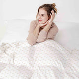 Coperta terapeutica originale - Rivestimento in cotone con piccoli rombi