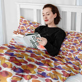 Set di biancheria da letto con coperte terapeutiche macchie colorate