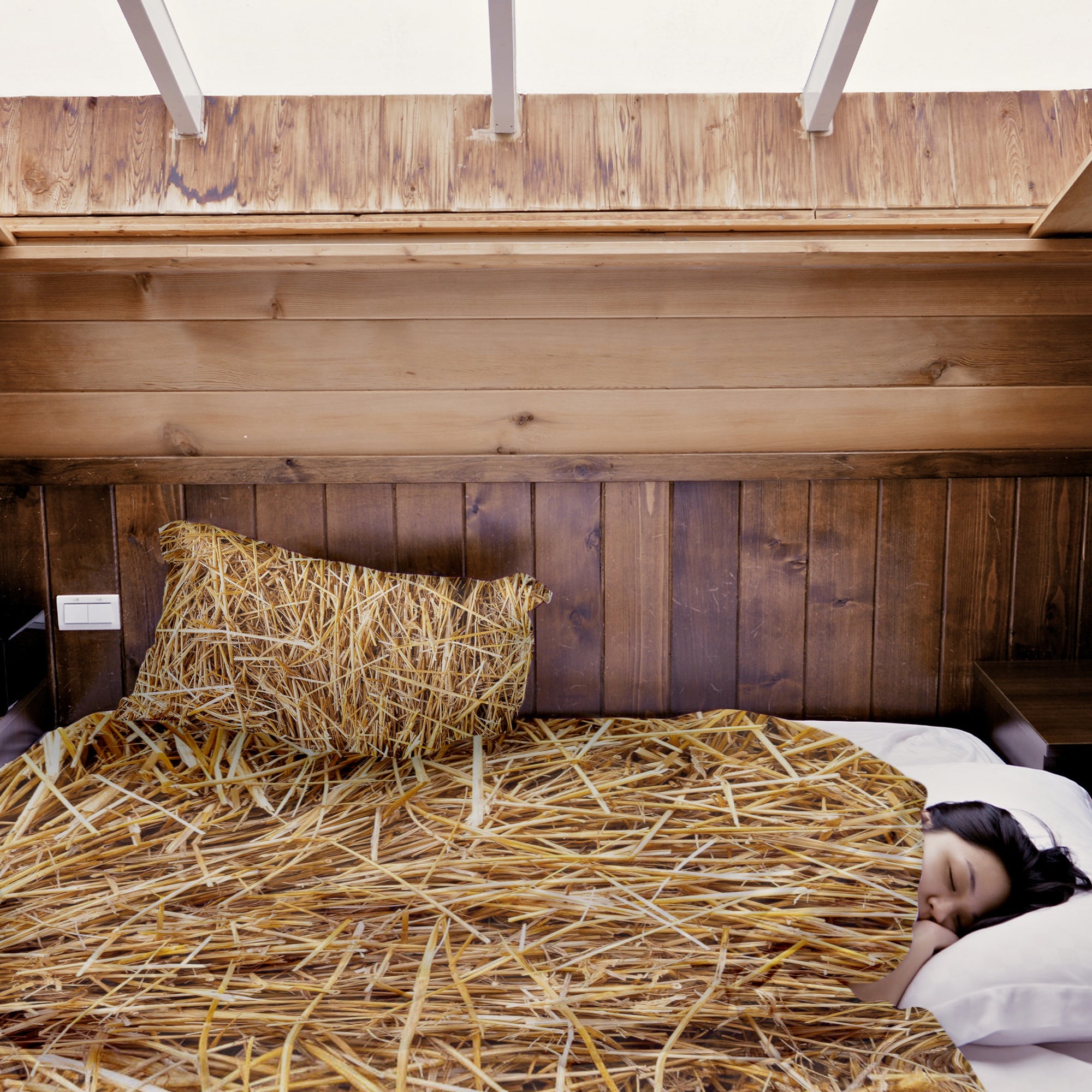 Coperta terapeutica originale - Rivestimento in cotone con fieno