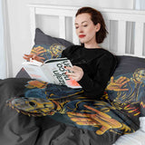 Set di biancheria da letto con coperta terapeutica Halloween 2