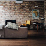 Cuscino sanitario motivo foglia beige