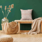 Cuscino salute Boho arancione