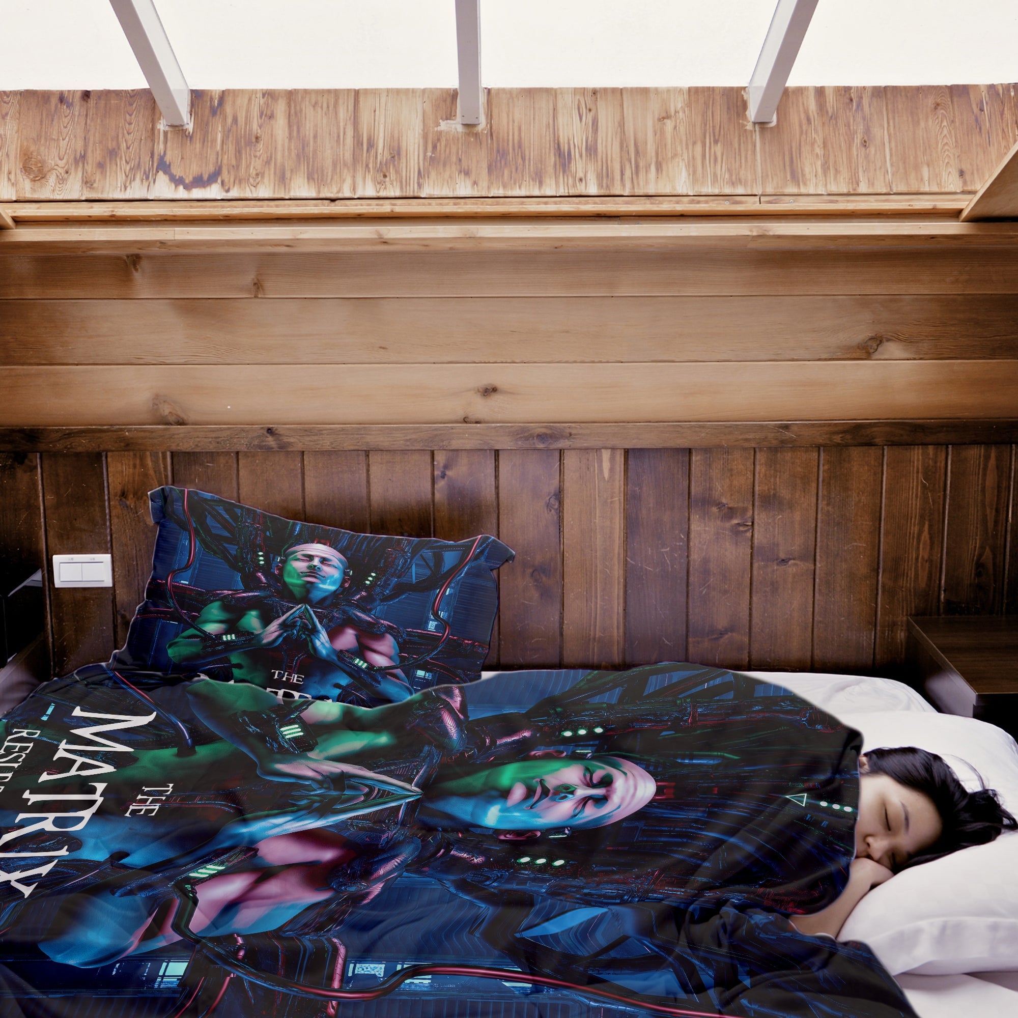 Set di biancheria da letto con coperta terapeutica Matrix Resurrections