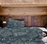 Set di biancheria da letto con coperte terapeutiche e navi