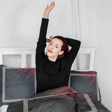 Coperta terapeutica originale - Rivestimento in cotone nero Let's Play