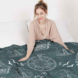 Set di biancheria da letto con coperte terapeutiche e navi