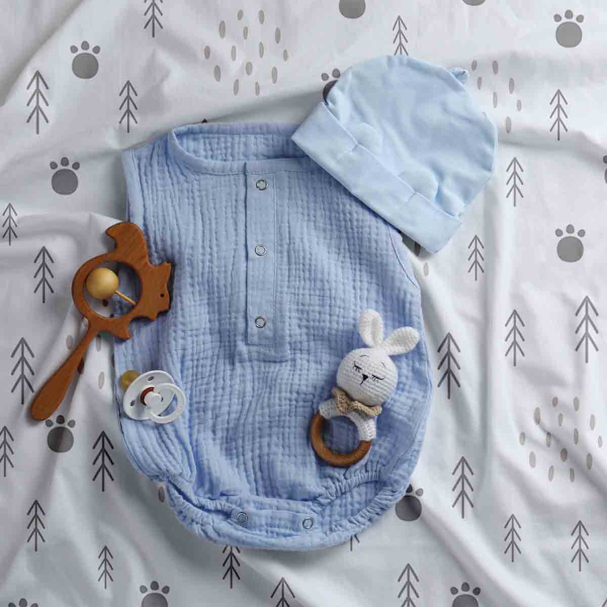 Set di biancheria da letto con coperte terapeutiche Impronte di zampe nella foresta