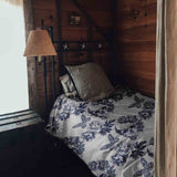 Set di biancheria da letto con coperta terapeutica fiori teschio
