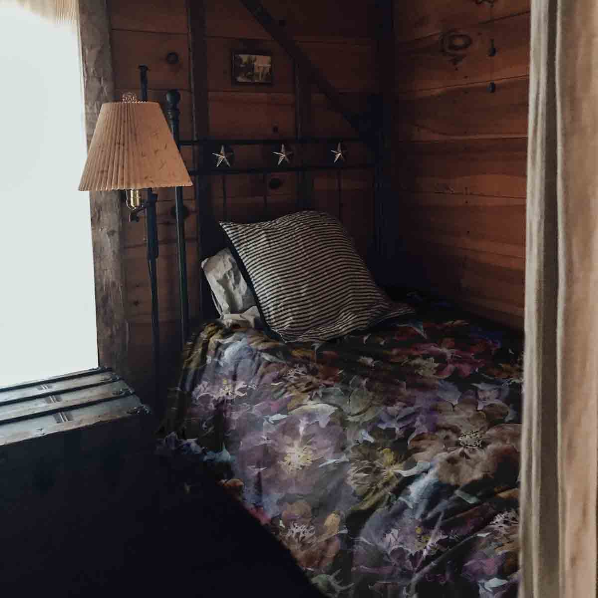 Set di biancheria da letto con coperta terapeutica Mare di fiori