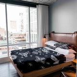 Set di biancheria da letto con coperta terapeutica Libellula spaventosa