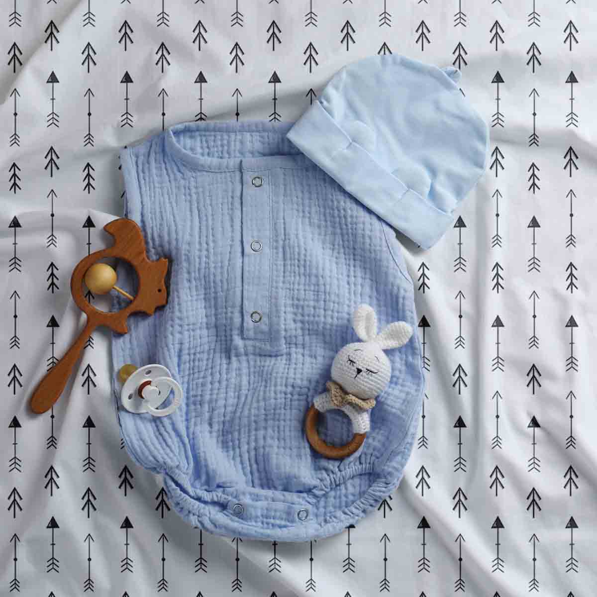 Coperta terapeutica originale - Rivestimento in cotone bianco con molte frecce nere