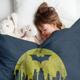 Coperta terapeutica originale - Rivestimento in cotone Batman Gotham