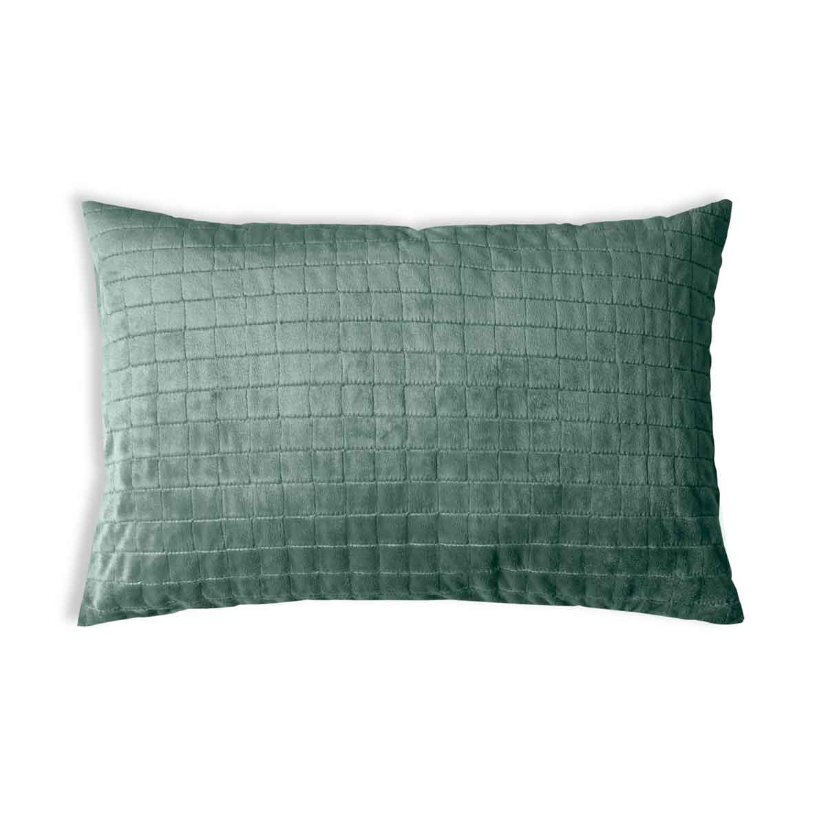 Cuscino salutistico con rivestimento 4 Stagioni Verde Menta per Adulti
