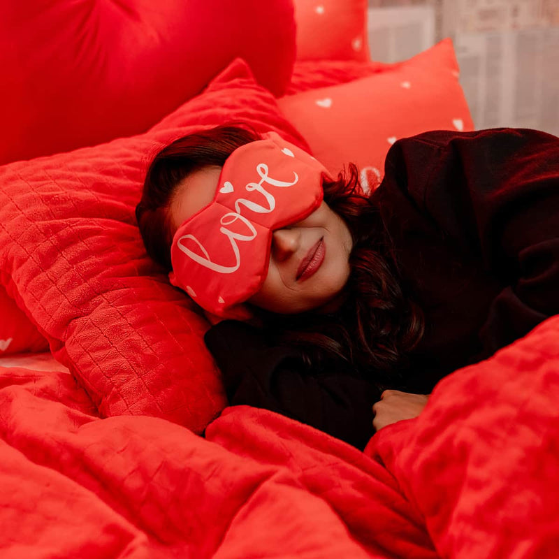 Maschera per dormire pesante