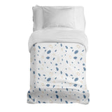 Coperta terapeutica originale - Rivestimento in cotone forme blu
