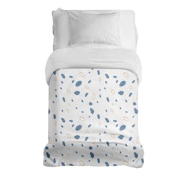 Coperta terapeutica originale - Rivestimento in cotone forme blu