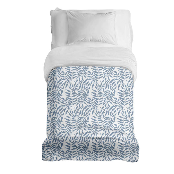 Coperta terapeutica originale - Rivestimento in cotone piante blu