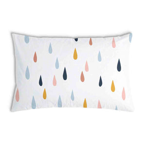 Cuscino salutistico con rivestimento in cotone Gocce Colorate