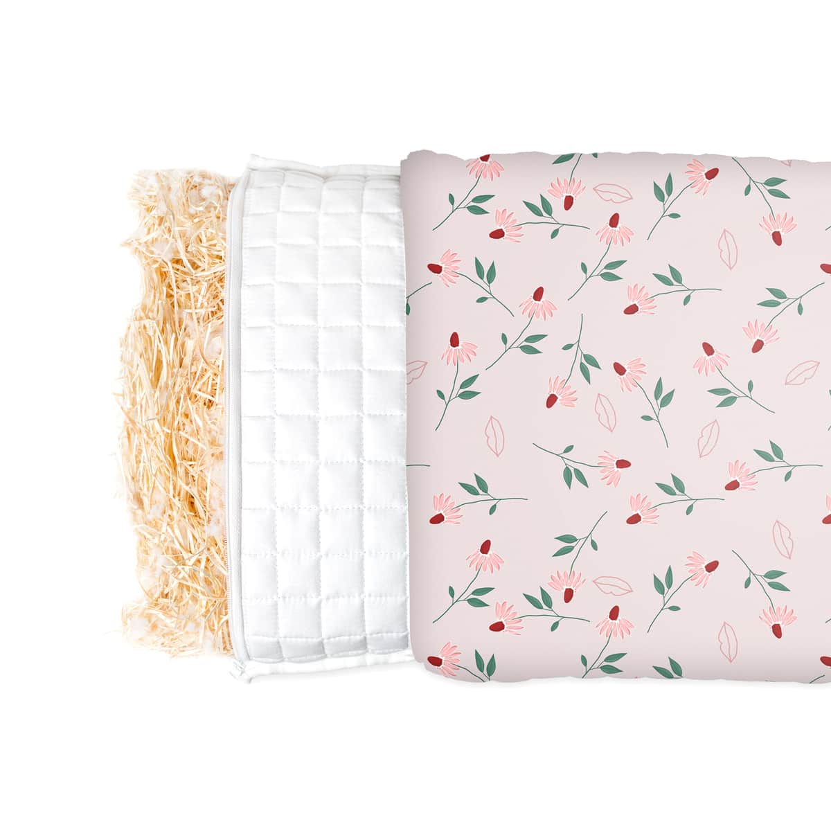 Cuscino sanitario con motivo margherite per bambini